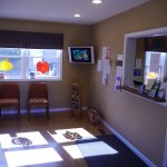 Office tour reception room 