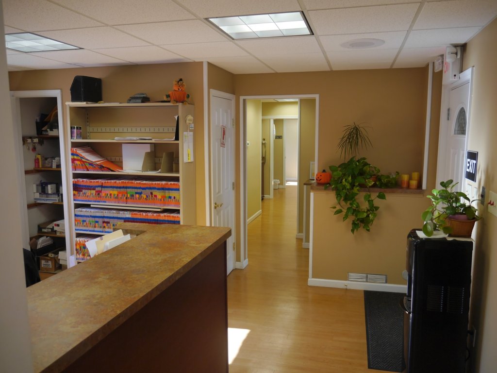 Office tour hallway